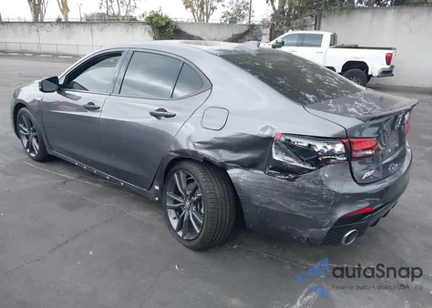 2019 Acura Tlx Tech A-Spec Pkgs из США, поврежденный, VIN 19UUB1F61KA005817